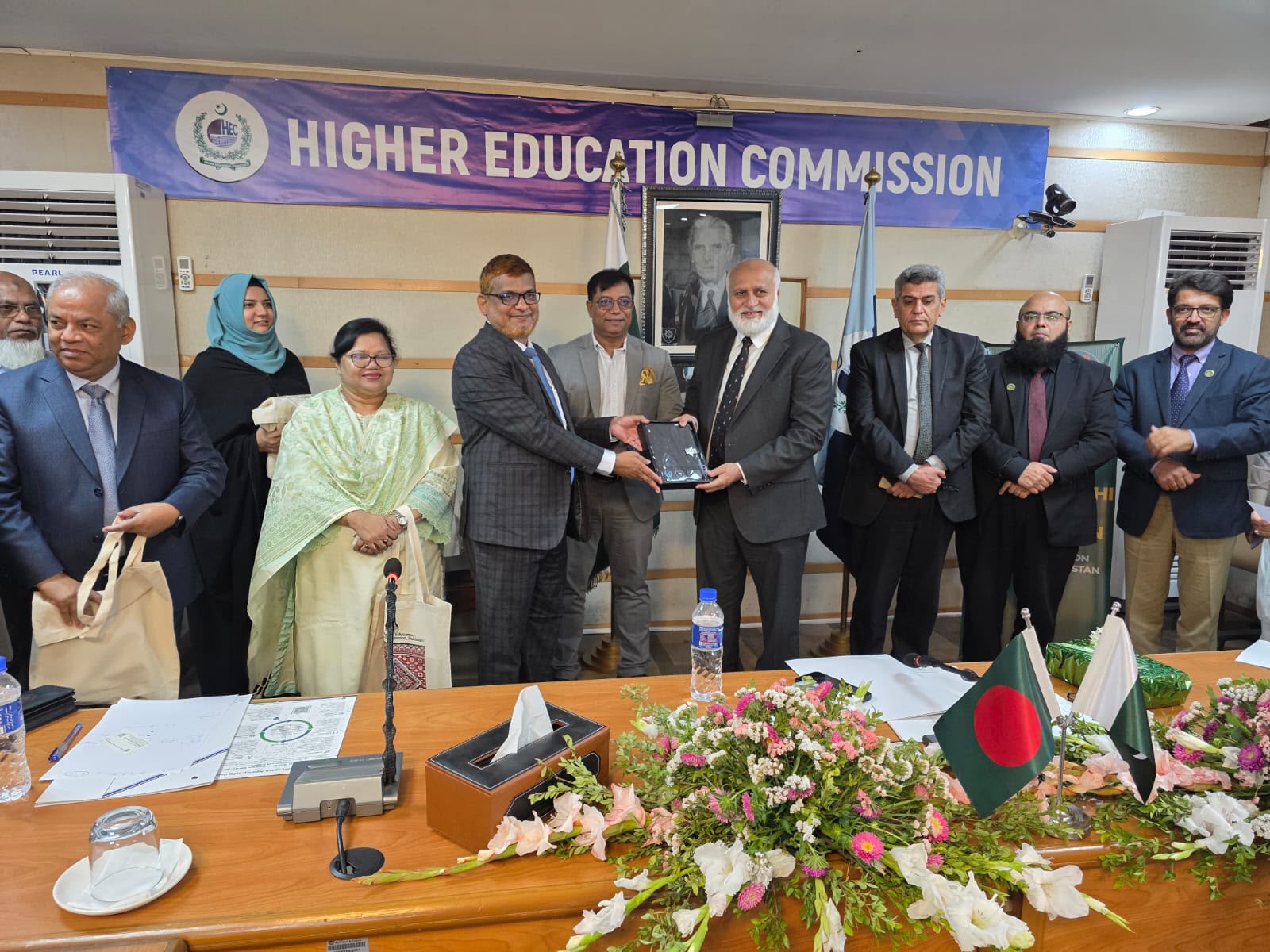 Courtesy Meeting with the Chairman of the Higher Education Commission of Pakistan