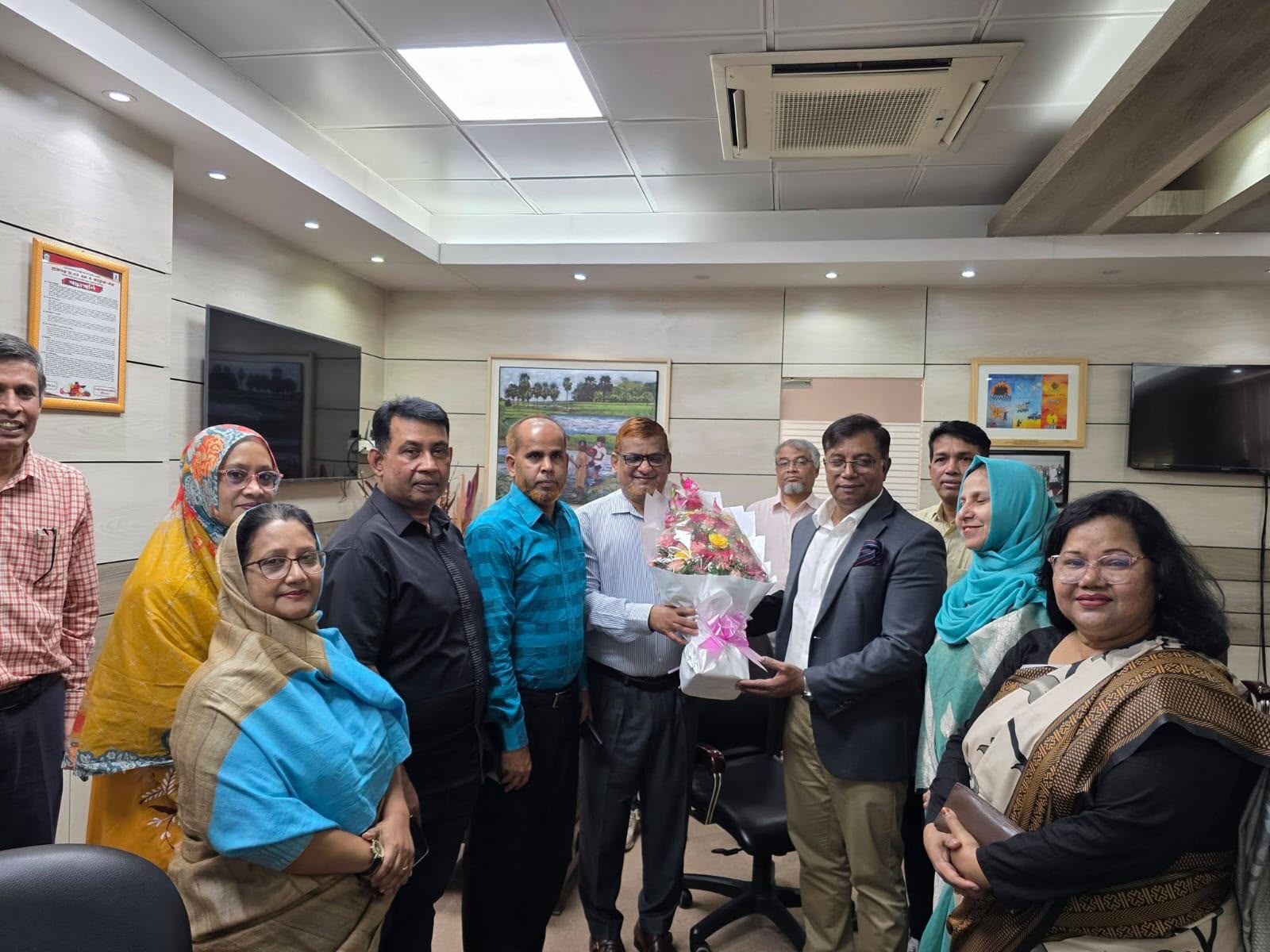 Congratulatory Meeting with the Newly Appointed Chairman of the University Grants Commission